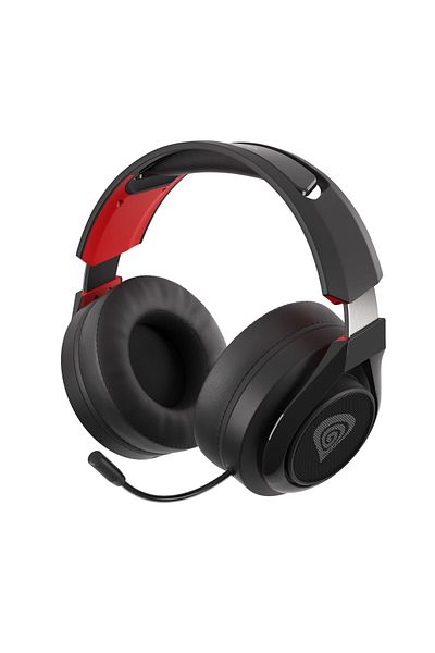 Genesis Headset with Microphone Genesis Selen 400, Black/Red