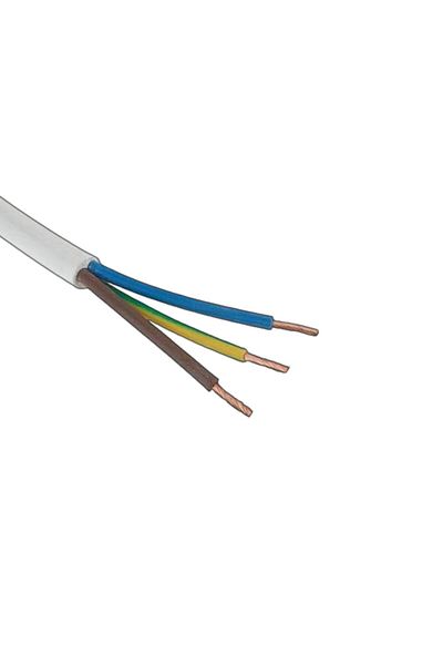 Yuwell YU WELL Electrical PVC Flexible Wire Power Cord 3 Core Extension Wire Copper Wire (2.5mm 5Meter)