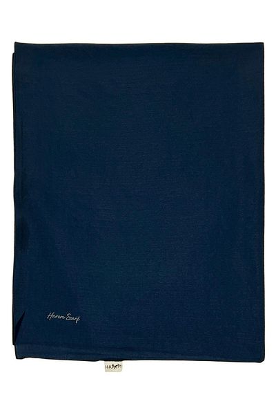 HAREM SCARF Brisa Voile Shawl - Ανοιχτό Navy Blue