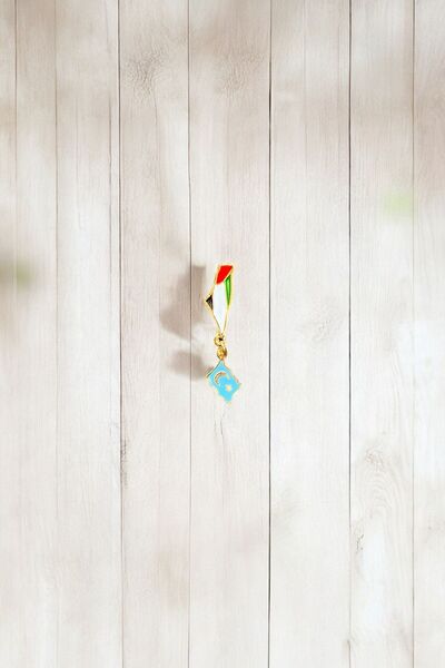 Bi Dünya Store Doğu Türkistan 2'li Broş