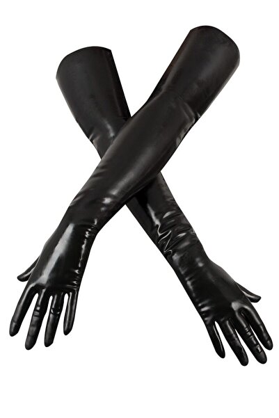 Orion Black Extra Long Latex Gloves, ORION