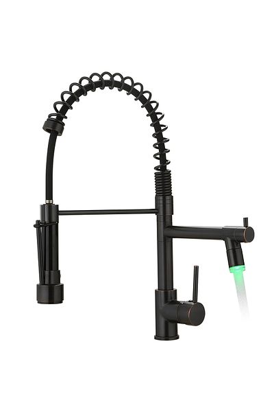 CLAUSTEEL Professional Sanitary Faucet For Kitchen, Flexible Shower, 360 Degree Rotating Fauce