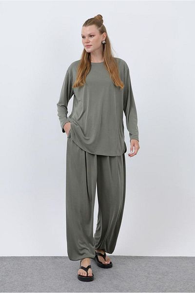 Moda Rosa 25Y7534 - Khaki - Shalwar Suit