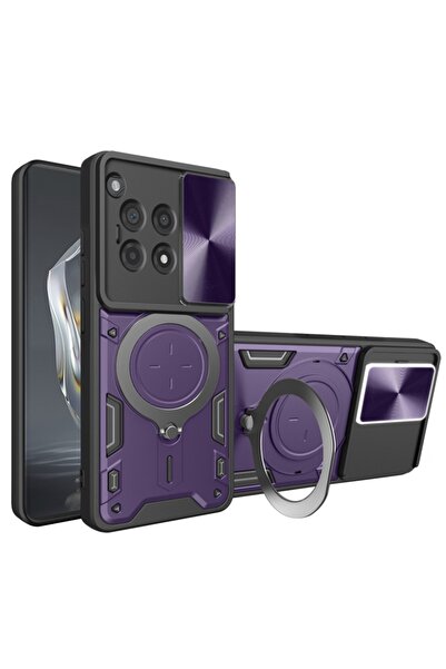 SKYDDAR INNOVATION Husă pentru OnePlus 12R, CamGuard Pro, inel magnetic, prot...