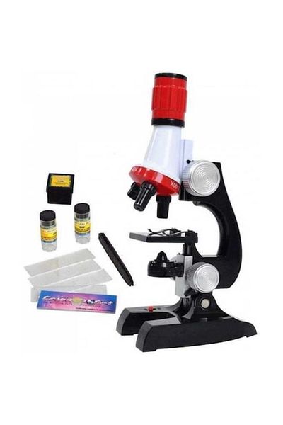 dalimag Microscop educațional pentru copii cu LED, 3 funcții de zoom și accesorii