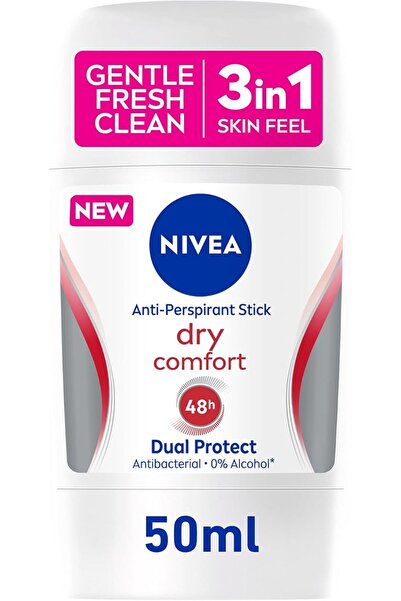 NIVEA Dry Comfort New Stick for Women, 50ml, 48 Hours Protection