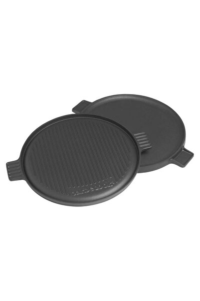 Barbecook BC-ACC-7087 емайлирана чугунена плоча за грил, двустранна, кръгла, ...
