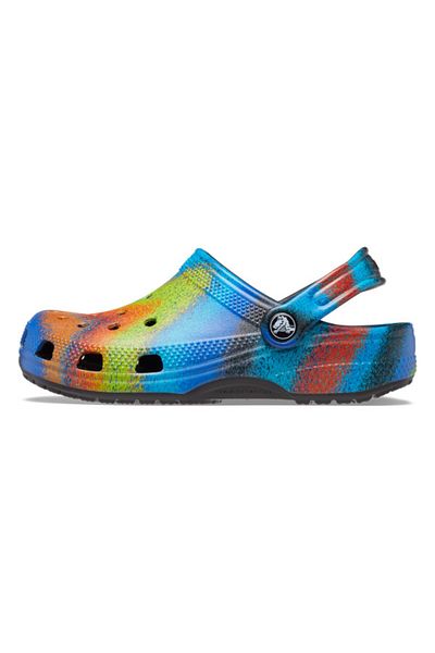 Crocs Saboti Crocs Classic Spray Dye Clog Kids 30-31 EU - C13 US Multicolor - Black/Multi