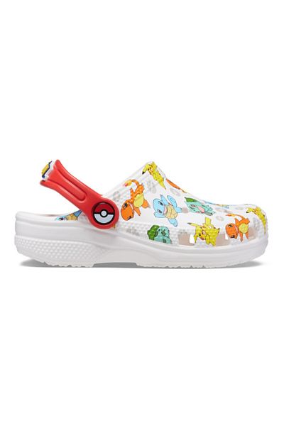 Crocs Saboti Crocs Classic Pokemon Clog Kids 36-37 EU - J4 US Alb - White/Multi