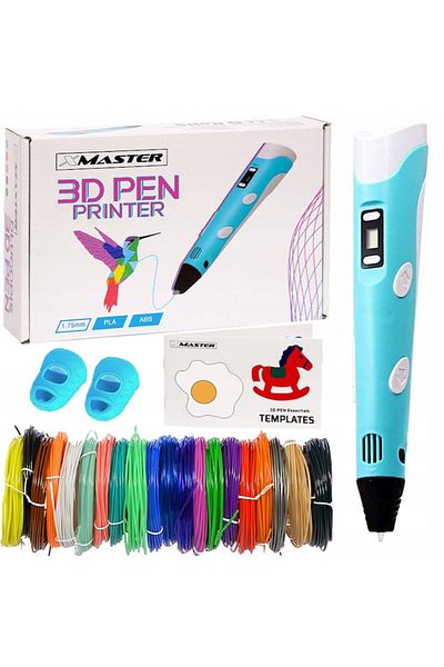 dalimag 3D Pen Set, 100m Cartridges, Blue