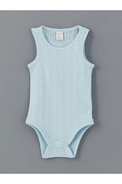 LC Waikiki Lcw Baby Crew Neck Basic Baby Boy Snap Bodysuit 3-Pack