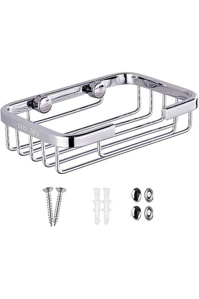 fitto Wall-Mounted Soap Holder for Kitchen and Bathroom