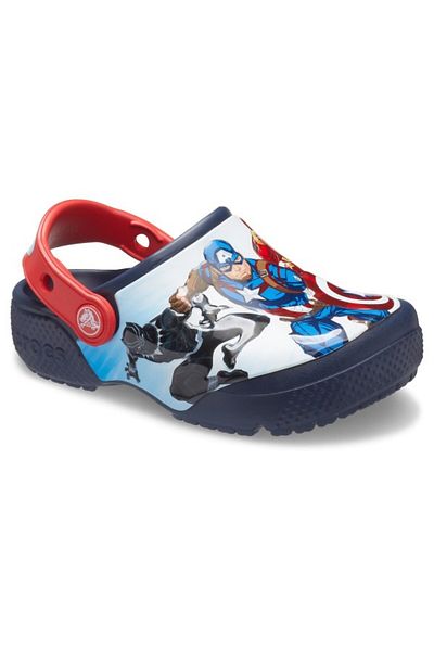 Crocs Saboți Crocs Fun Lab Avengers Patch Clog Albastru - Navy 20-21 EU - C5 US