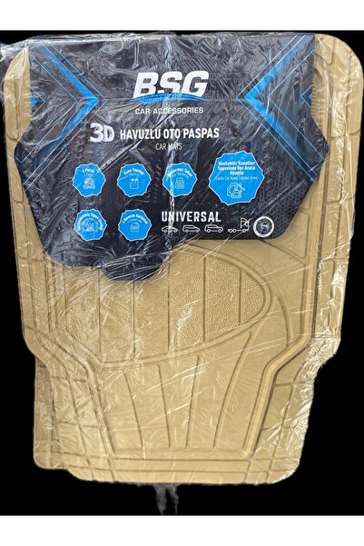 BSG Oto Paspas Takımı Bej Renk