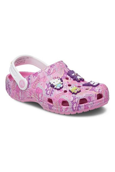Crocs Saboti Crocs Classic Toddler Hello Kitty and Friends Clog 20-21 EU - C5 US Roz - Pink