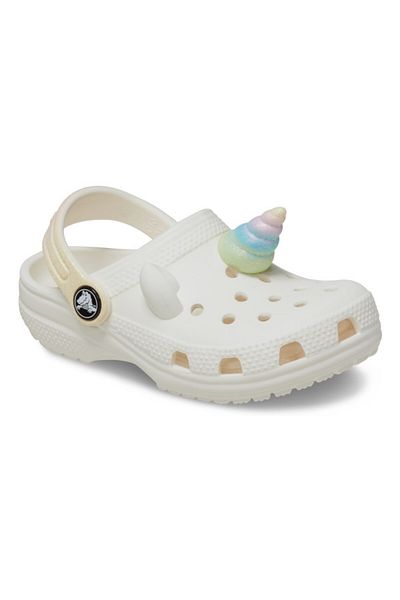 Crocs Saboti Crocs Classic Toddler I Am Rainbow Unicorn Clog 24-25 EU - C8 US Alb - Chalk