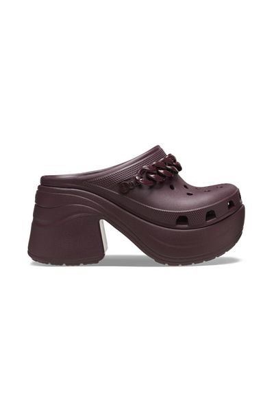 Crocs Saboți Crocs Classic Siren Chain Clog 41-42 EU - W10 US Bordo - Dark Cherry