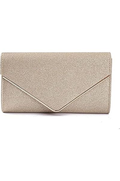 fulina Women Clutch Bag, Elegant Sequins Evening Clutch Purse Chain Shoulder Bags Sparkly