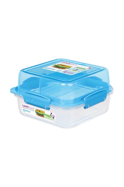 Sistema Square To Go Lunch Stack 1.24 Liter