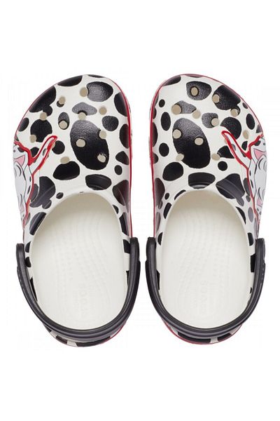 Crocs Saboți Crocs Fun Lab Disney 101 Dalmatians Clog K Alb - White 20-21 EU - C5 US