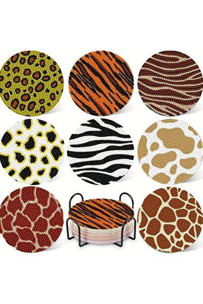 BGA ELMAS BOYAMA BARDAK ALTLIĞI SETİ ÇOCUKLAR YETİŞKİNLER İÇİN ELMAS BOYAMA