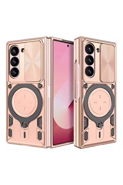 SKYDDAR INNOVATION Husă pentru Samsung Galaxy Z Fold6, CamGuard Pro, inel mag...