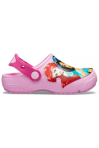 Crocs Saboti Crocs Fun Lab Multi-Princess Clog Roz - Carnation 20-21 EU - C5 US
