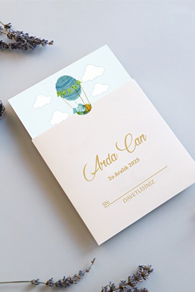 Pixel Davetiye Sünnet Davetiyesi - 50-Adet - 2025 Yeni - Yaldızlı Sünnet Davetiye Modelleri - 9281