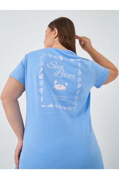 Styli Graphic Print Short Sleeve Sleep T-Shirt