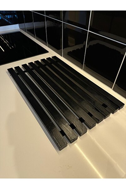 WOODENSA Ahşap Bulaşıklık, Tabaklık, Bardaklık, Ahşap Bulaşık Selesi