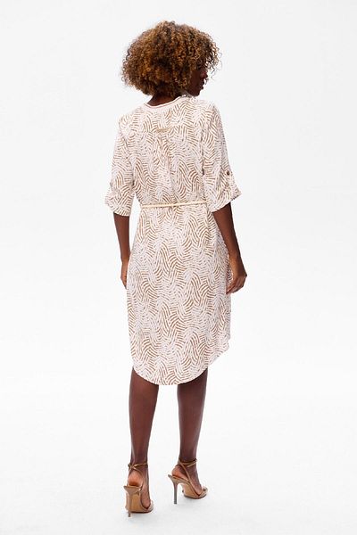 Blue Shadow Feme 2 Light Beige Dress