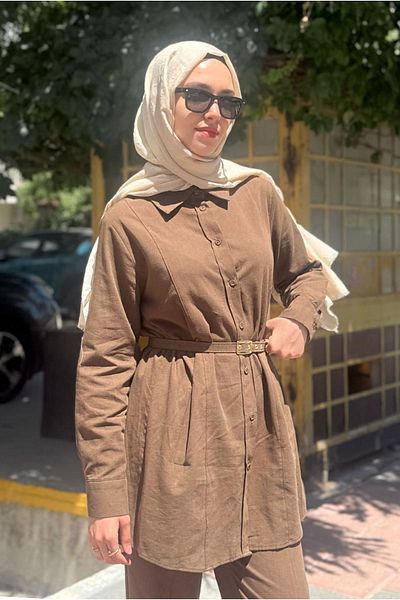 Moda Rosa 25Y7554 - Brown - Belt Set