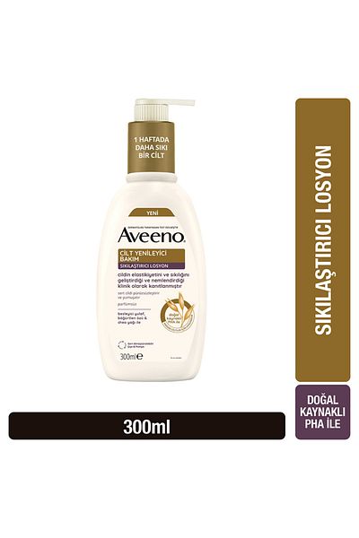 AVEENO Skin Firming Lotion Renewing Care 300 ml - Revitalizing Effect