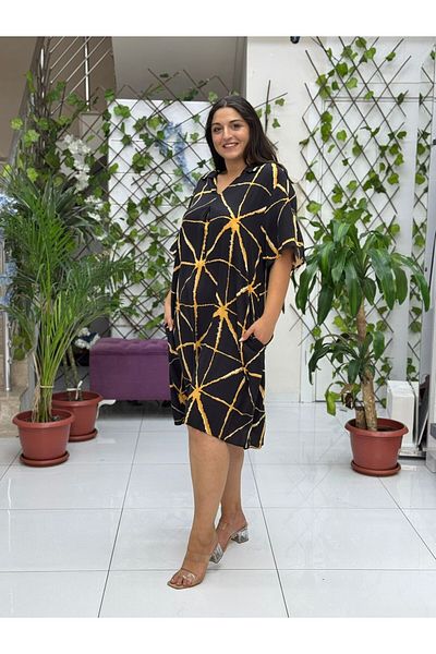 Punta Otantik Vn19116 Viscose Venice Dress