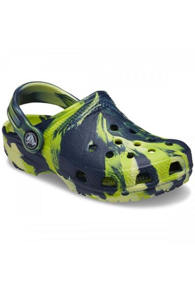 Crocs Saboți Kids' Classic Marbled Clog 19-20 Eu - C4 Us Albastru - Navy/multi