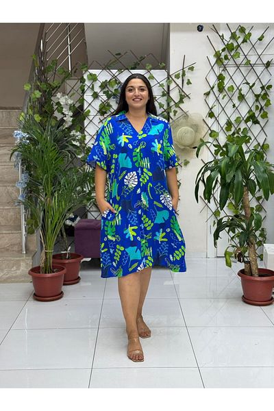 Punta Otantik Vn19110 Viscose Venice Dress