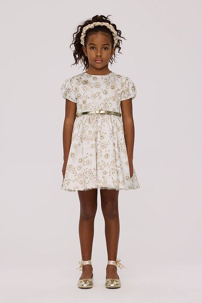 Tyess Girl Patterned Dress