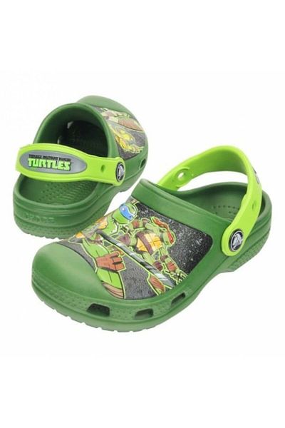 Crocs Saboti Crocs CC TMNT Clog 19-21 EU - C4-5 US Verde - Volt Green