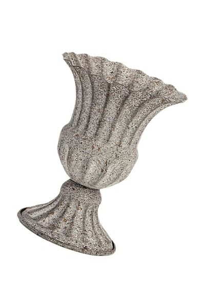 SUPVOX Multifunctional Vase for Floral Arrangement, Candle Holder, Gray