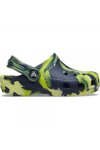Crocs Saboți Kids' Classic Marbled Clog 19-20 Eu - C4 Us Albastru - Navy/multi