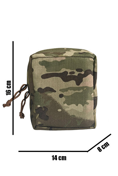 UTX Molle Sistem Orta Boy Genel Maksat Cebi Hücum Yeleği Uyumlu Organizerli