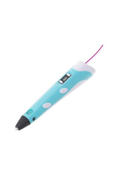 OEM 3D Printing Pen, 18 cm, USB, Turquoise