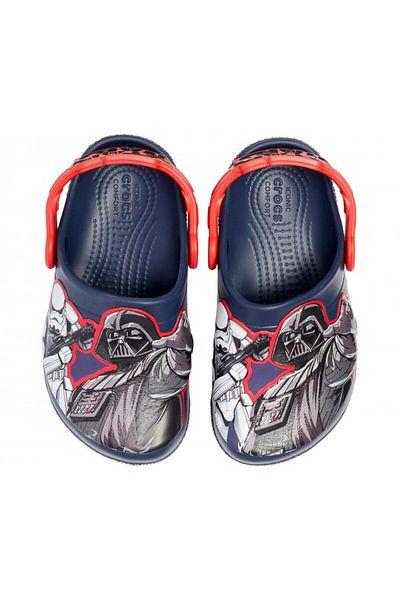 Crocs Saboti Crocs Fun Lab Star Wars Dark Side Clog 19-20 EU - C4 US Albastru - Navy