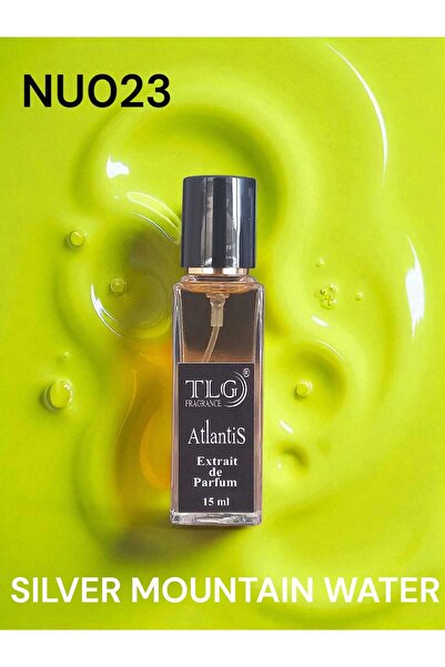 TLG TLGNU023e015 Silver Mountain Water Niche Extrait Unisex Parfüm, 15 ml (Cep Boyu)