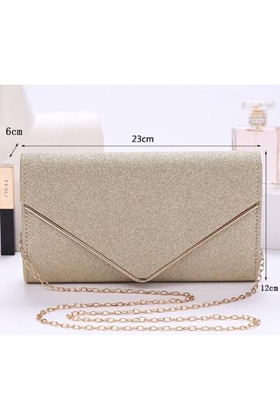 fulina Women Clutch Bag, Elegant Sequins Evening Clutch Purse Chain Shoulder Bags Sparkly