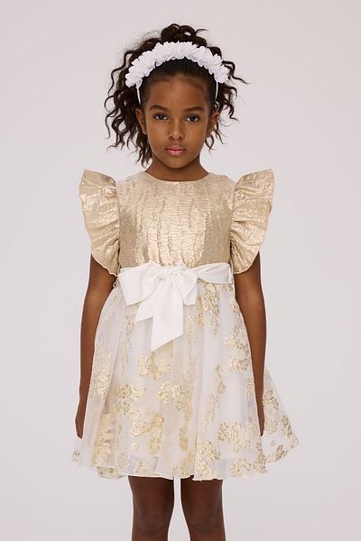 Tyess Girl Patterned Dress