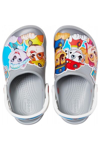 Crocs Saboți Fun Lab Paw Patrol 33-34 Eu - J2 Us Gri - Light Grey