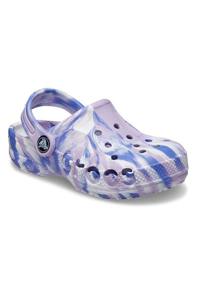 Crocs Saboti Crocs Baya Marbled Clog Kids 32-33 EU - J1 US Mov - Lavender/Multi