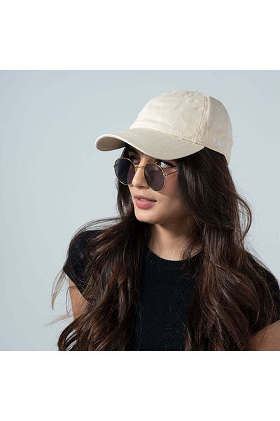ZAAS Fashion Khaki Cotton Twill Baseball Cap ‚Äì Stylish & Comfortable Unisex Hat