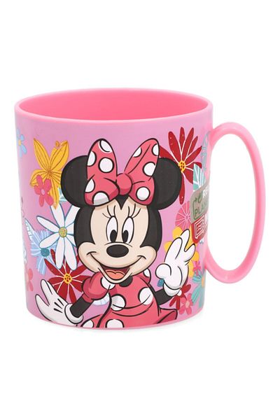 Stor BPA-Free Microwave Safe Plastic Minnie Mouse Spring Look Mug 350 ml
